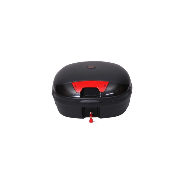 Motosiklet Çantası Arka Motosiklet Bagajı CV46 Siyah