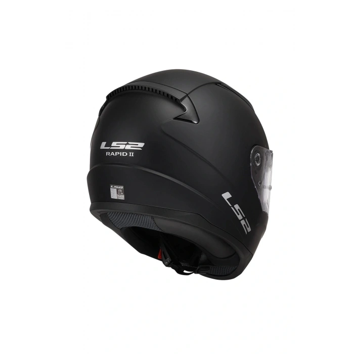 Rapıd 2 Mat Siyah Kapalı Kask