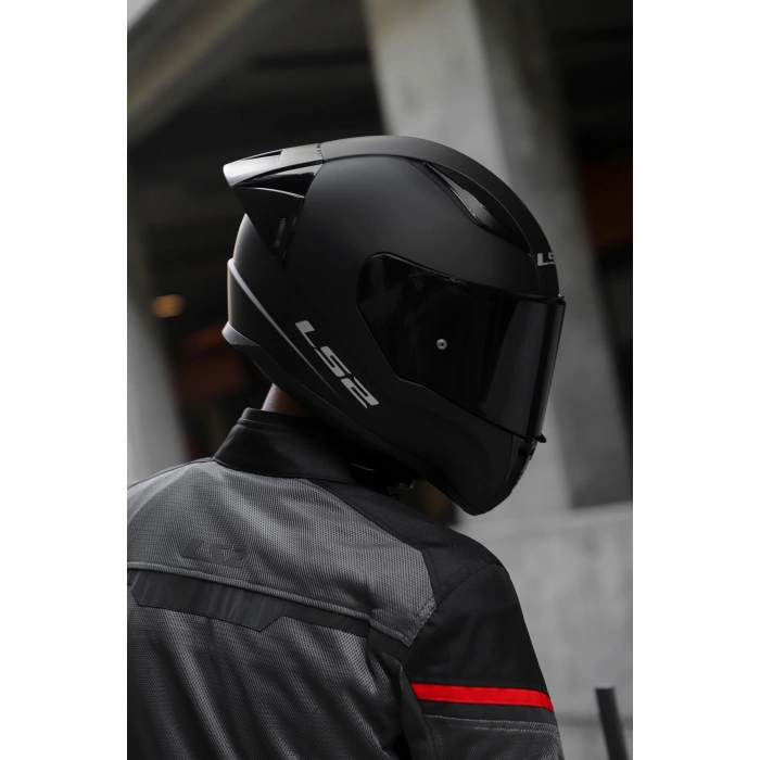 Rapid 2 Race Mat Siyah Kask