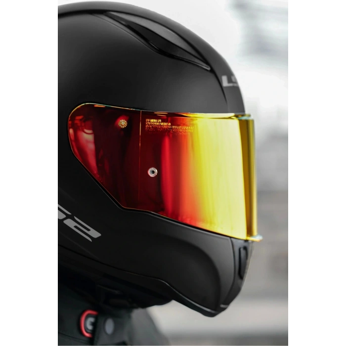 RAPID 2 RACE MAT SİYAH KASK KIRMIZI CAM+ŞEFFAF CAMLI+SPOILER