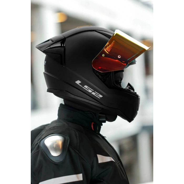 RAPID 2 RACE MAT SİYAH KASK KIRMIZI CAM+ŞEFFAF CAMLI+SPOILER