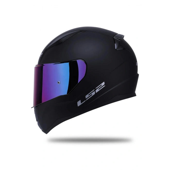 Rapıd 2 Mat Siyah Kask ( RENKLİ CAM+ŞEFFAF CAM )