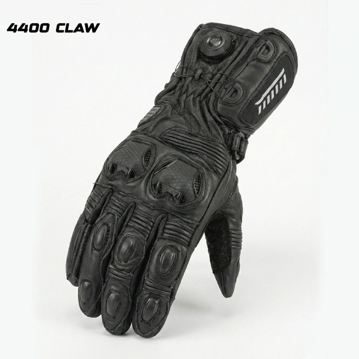 4400 DERİ ELDİVEN SİYAH EN 13594 SERTİFİKALI UZUN