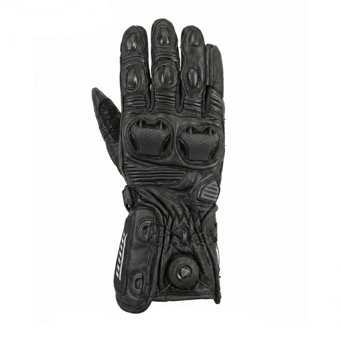 4400 DERİ ELDİVEN SİYAH EN 13594 SERTİFİKALI UZUN