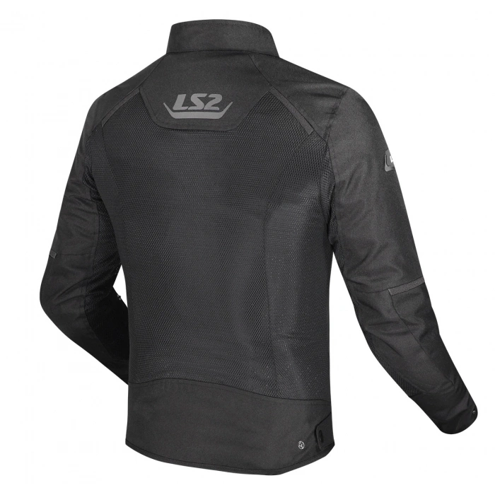 LS2 BREEZE YAZLIK FİLELİ MONT SİYAH