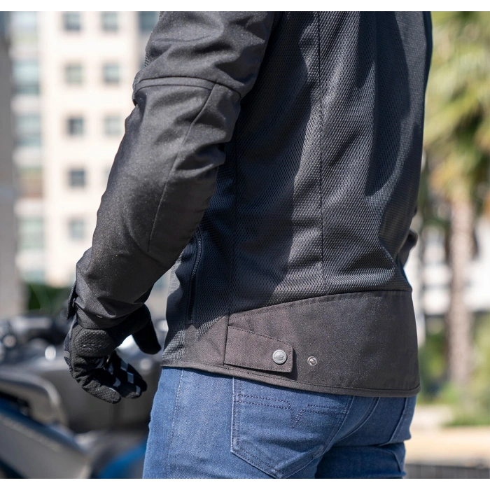 LS2 BREEZE YAZLIK FİLELİ MONT SİYAH