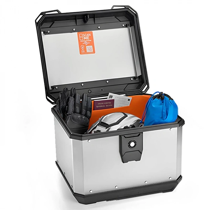 KAPPA KMX500A ALUMINYUM ÇANTA GRİ