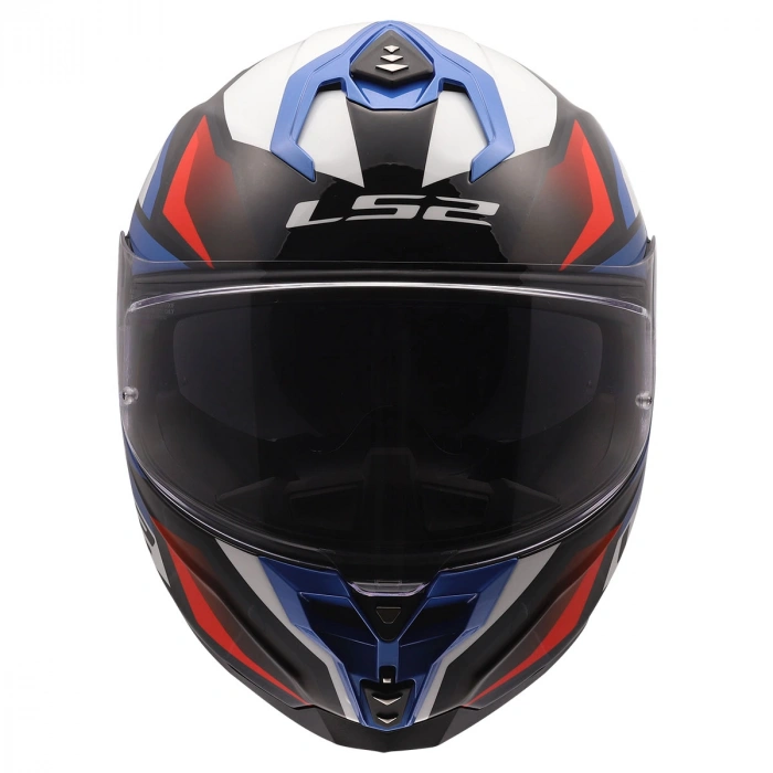 LS2 CHALLENGER 2 VIPER BEYAZ-MAVİ-KIRMIZI KASK