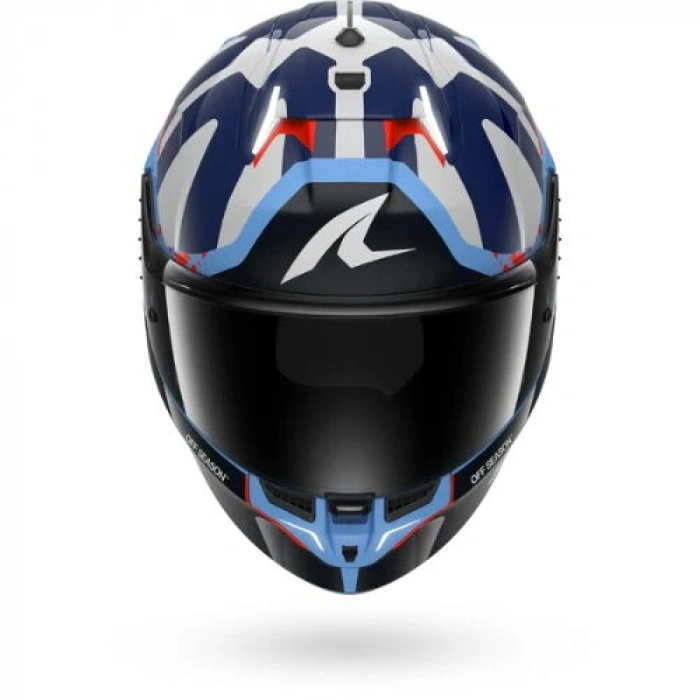 SHARK SKWAL İ3 REPLICA RAUL FERNANDES KAPALI KASK (LEDLİ MODEL) (RENKLİ CAM HEDİYELİDİR)