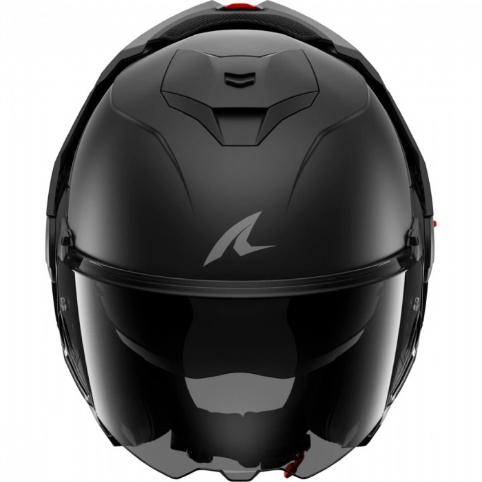 SHARK OXO DARK SHADOW MAT SİYAH MODÜLER KASK (RENKLİ CAM HEDİYELİDİR)