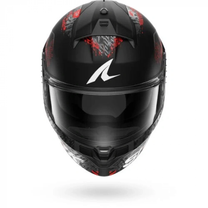 SHARK RIDILL 2 SPEED-VIB MAT SİYAH-ANTRACIT KIRMIZI KAPALI KASK