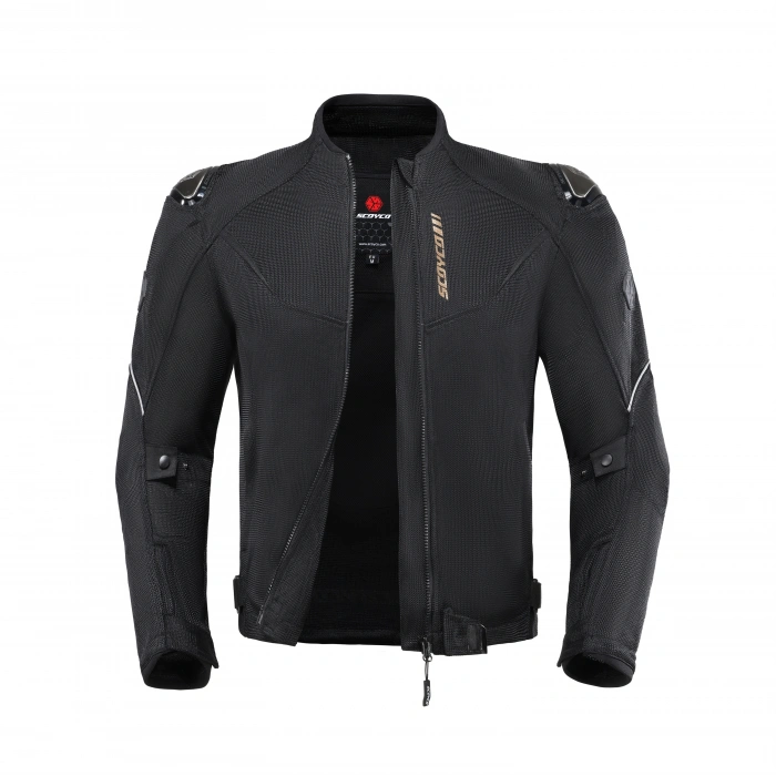 SCOYCO JK194 YAZLIK FİLELİ MONT SİYAH