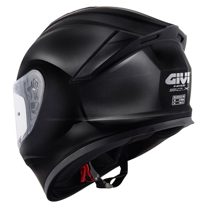 GIVI 50.X SİYAH KAPALI KASK (SİYAH CAMLI)