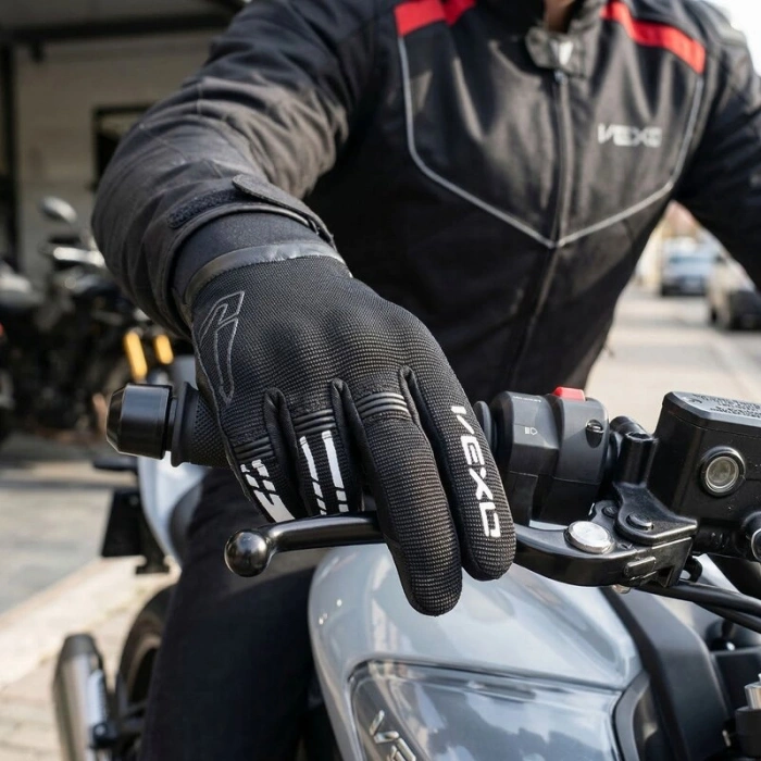 VEXO AERO PLUS ELDİVEN SİYAH-BEYAZ (SERTİFİKALI)