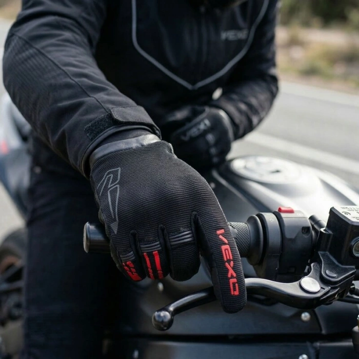 VEXO AERO PLUS ELDİVEN KIRMIZI-SİYAH (SERTİFİKALI)