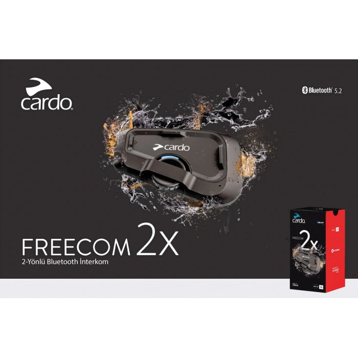 CARDO FREECOM 2X JBL BLUETOOTH VE INTERCOM (İKİLİ PAKET)