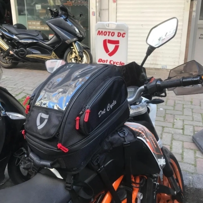 DOT CYCLE KÖRÜKLÜ DEPO ÜSTÜ VE SIRT ÇANTASI / KASK ÇANTASI