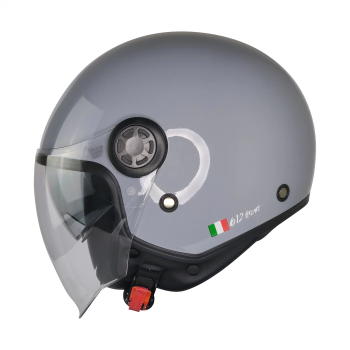 FR-612 NARDO GRİ YARIM KASK (GÜNEŞ VİZÖRLÜ)