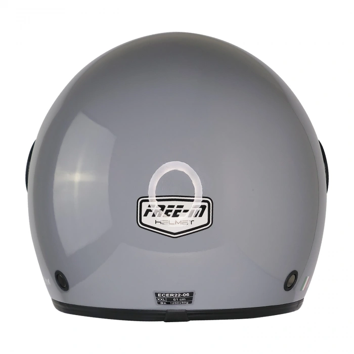 FR-612 NARDO GRİ YARIM KASK (GÜNEŞ VİZÖRLÜ)