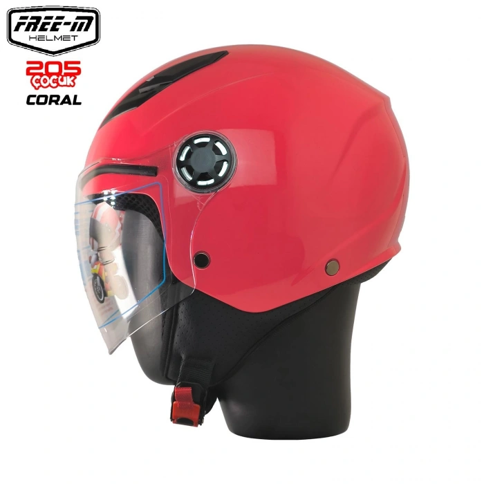 FREE-M 205 CORAL YARIM ÇOCUK KASKI