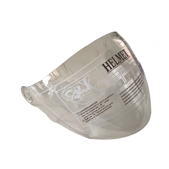 FREE-M 601 YARIM KASK CAMI ŞEFFAF