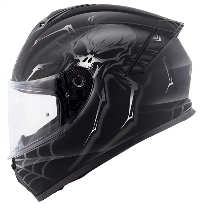 GIVI 50.X ARACHNO MAT SİYAH-GRİ KAPALI KASK