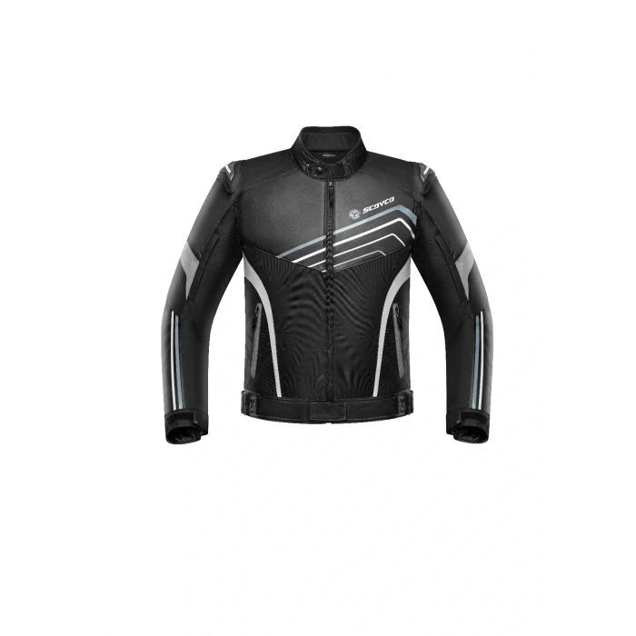 SCOYCO JK153 SİYAH DERİ 4 MEVSİM MOTOSİKLET MONTU