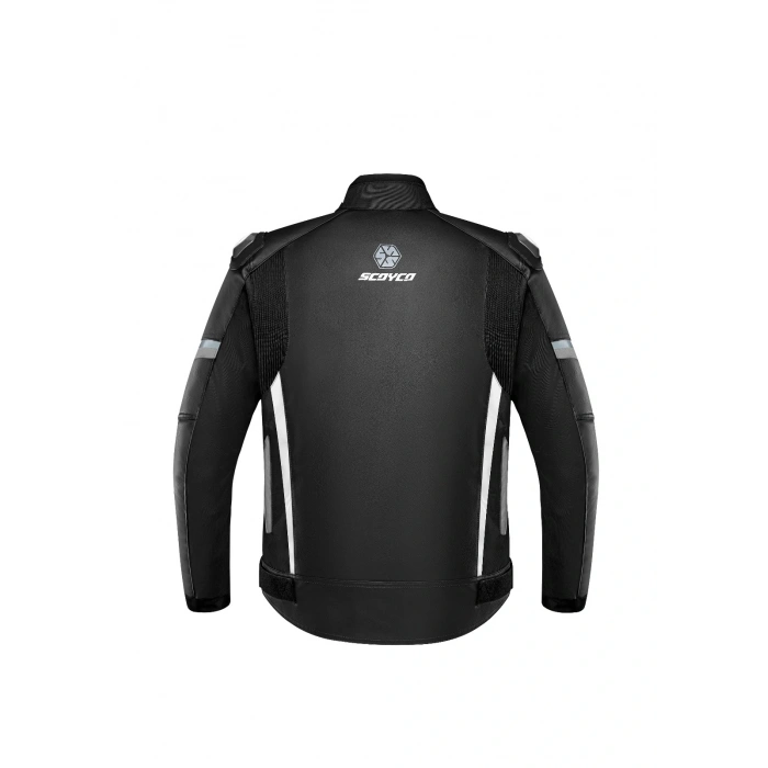 SCOYCO JK153 SİYAH DERİ 4 MEVSİM MOTOSİKLET MONTU