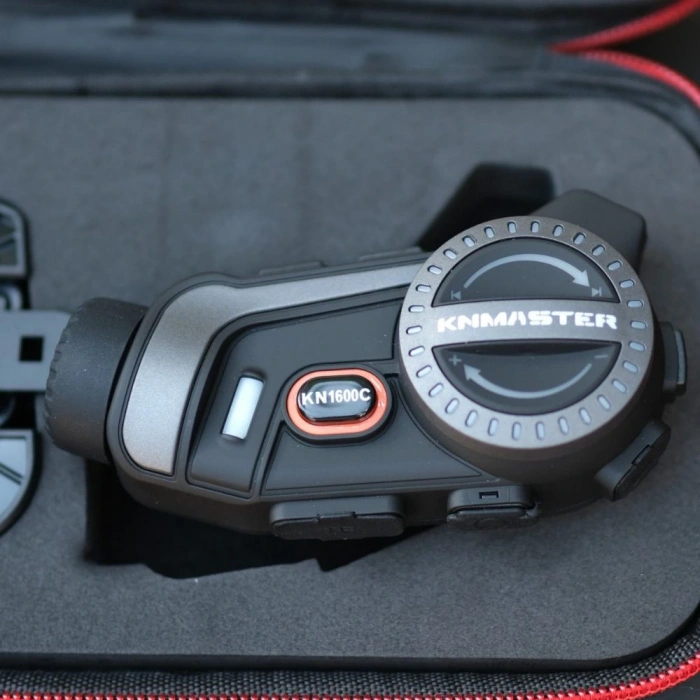 KNMASTER KN1600C PRO Kameralı Motosiklet Kask İnterkom Bluetooth İntercom Kulaklık Seti