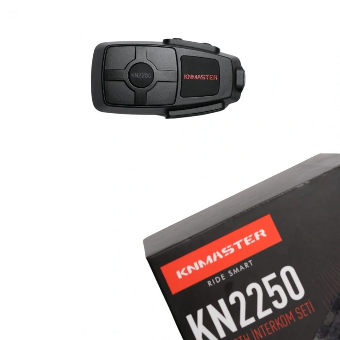 Knmaster KN2250 Motosiklet Kask İnterkom Bluetooth Intercom Kulaklık Seti