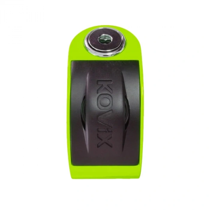 KOVIX KT6/CB-FG 6MM ALARMLI DİSK KİLİT YEŞİL