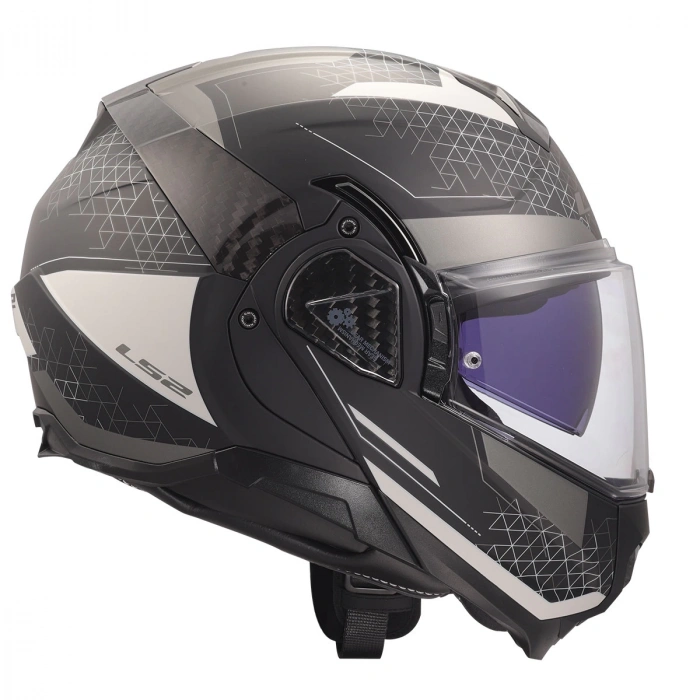 LS2 ADVANT 2 ASTRAL MAT GRİ-SİYAH KASK