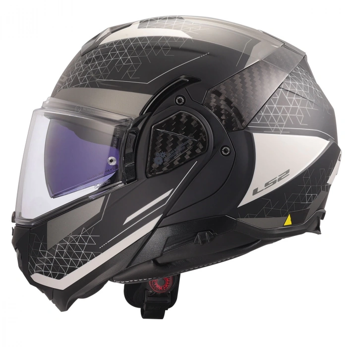 LS2 ADVANT 2 ASTRAL MAT GRİ-SİYAH KASK