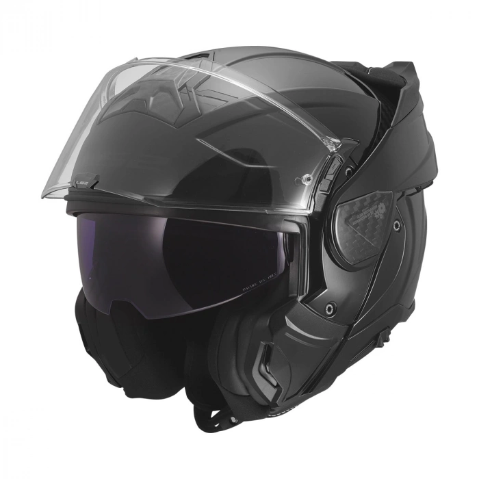LS2 ADVANT 2 PARLAK SİYAH KASK