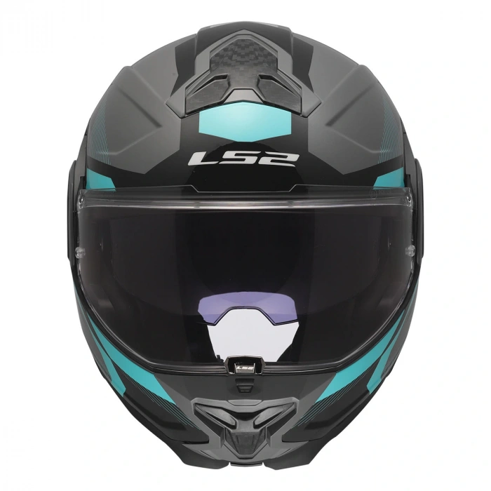 LS2 ADVANT 2 TRIPLE GRİ-KIRMIZI-SİYAH-TURKUAZ KASK