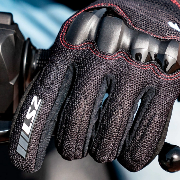 LS2 CHAKI EVO YAZLIK ELDİVEN SİYAH