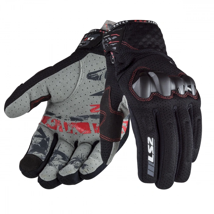 LS2 CHAKI EVO YAZLIK ELDİVEN SİYAH