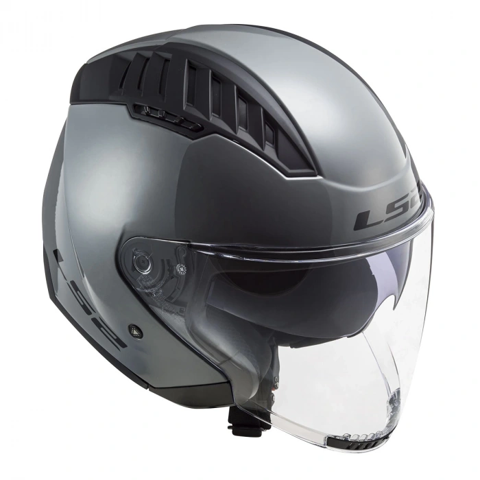LS2 COOPTER 2 NARDO GRİ KASK (GÜNEŞ VİZÖRLÜ)