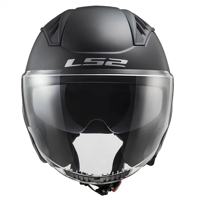 LS2 COPTER 2 MAT SİYAH KASK (GÜNEŞ VİZÖRLÜ)