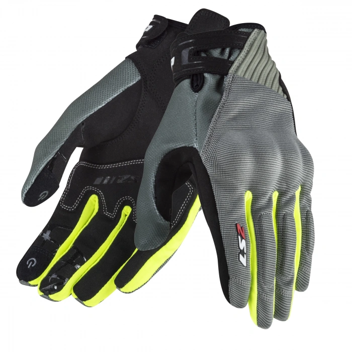 LS2 DART 2 EVO YAZLIK ELDİVEN GRİ-NEON