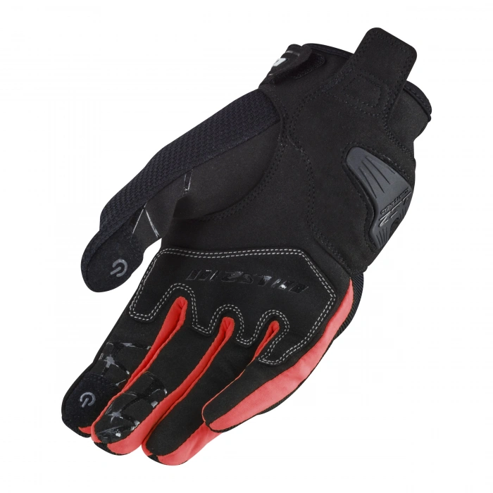 LS2 DART 2 EVO YAZLIK ELDİVEN SİYAH-KIRMIZI