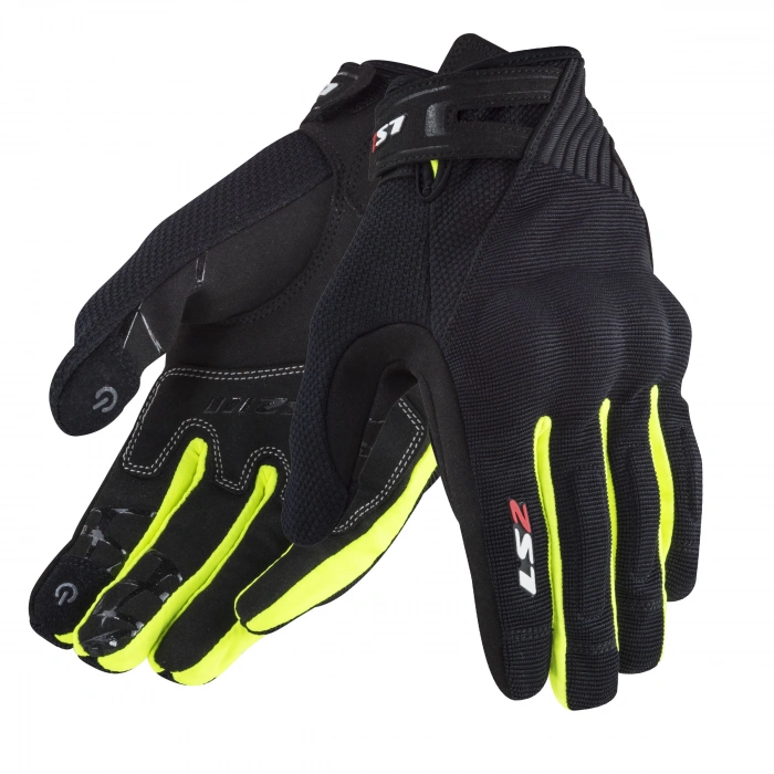 LS2 DART 2 EVO YAZLIK ELDİVEN SİYAH-NEON