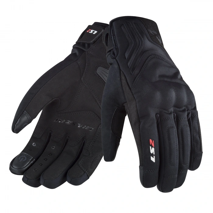 LS2 JET 2 WATERPROOF ELDİVEN SİYAH