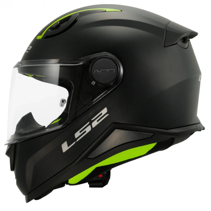 LS2 KID MAT SİYAH ÇOCUK KASK