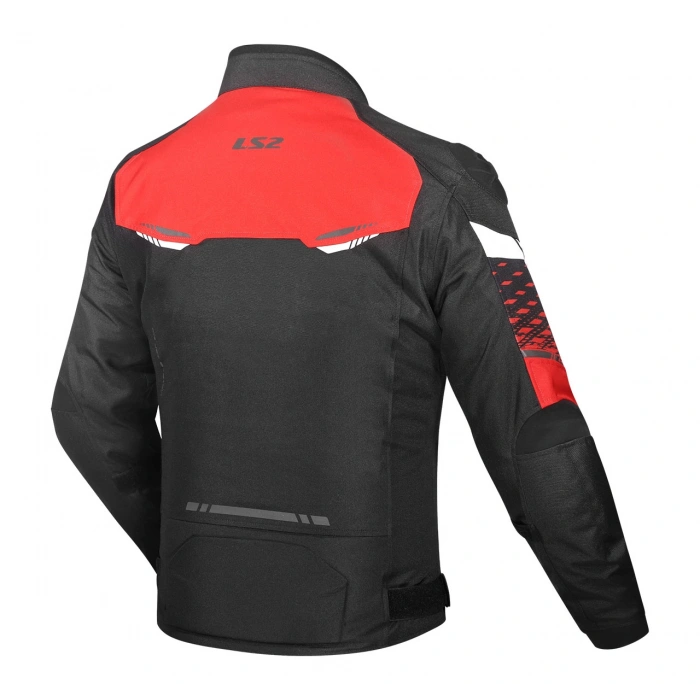 LS2 KIŞLIK MONT APEX EVO H2O KIRMIZI-SİYAH (İÇ ASTARLI)
