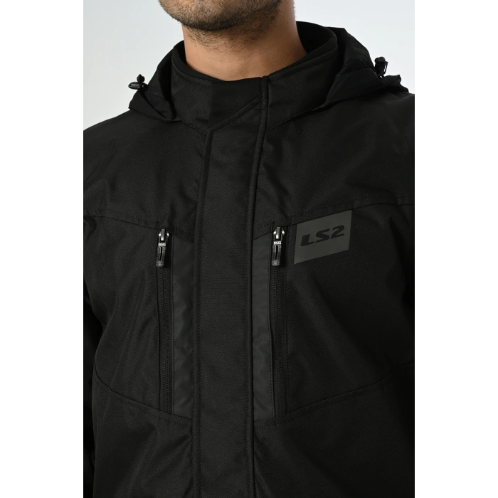 LS2 METROPOLIS EVO KIŞLIK MONT SİYAH