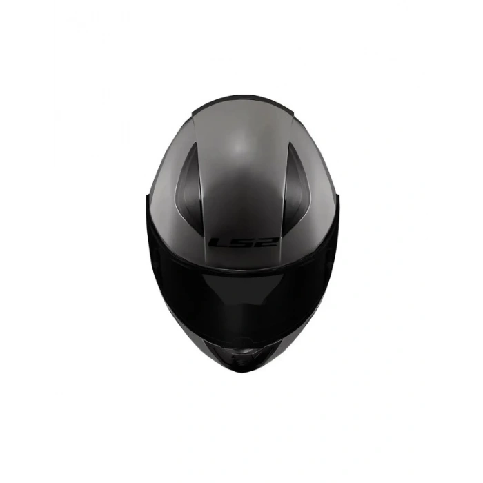 LS2 RAPID 2 NARDO GRİ (SİYAH+ŞEFFAF CAM)