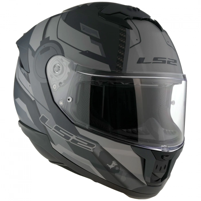 LS2 SSTREAM 2 SHADOW MAT TITANIUM-GRİ KASK