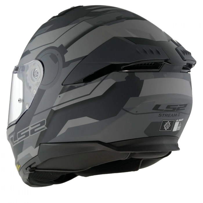 LS2 SSTREAM 2 SHADOW MAT TITANIUM-GRİ KASK