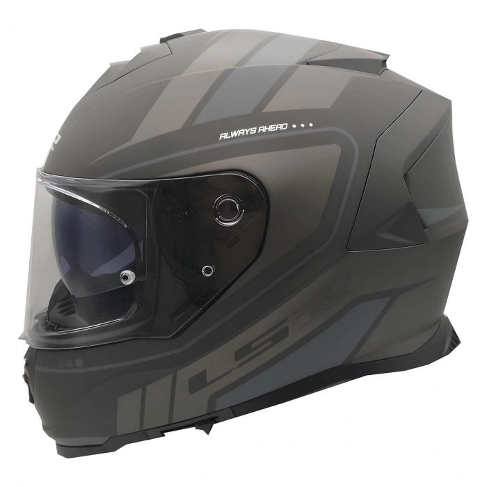 LS2 STORM 2 FIST MAT SİYAH KASK